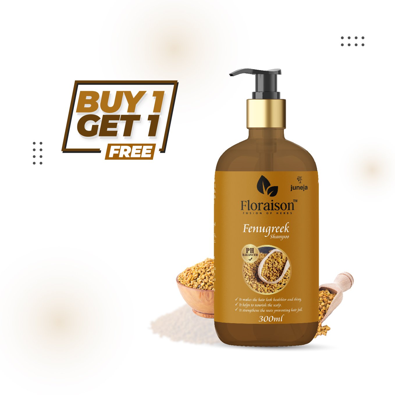 Fenugreek seed shampoo