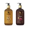 Floraison Ayurvedic Fenugreek Seeds & Onion Shampoo 300 ML Combo (Pack of 2) For Dandruff, Hairfall , Smooth or Silky Hair