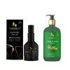 Floraison Ayurvedic Hair Oil 120ML Plus Ayurvedic Amla & Neem Shampoo 300ML For Dandruff, Hair Fall & Strengthening