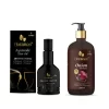 Floraison Ayurvedic Hair Oil 120ML Plus Onion Shampoo 300ML (Complete Hair Care Kit)