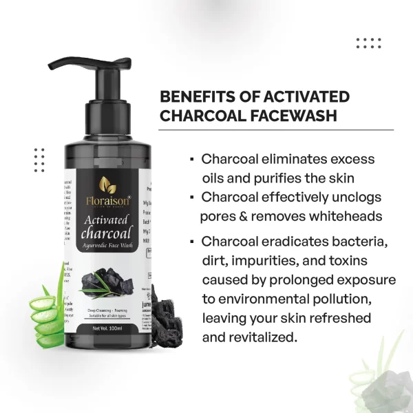 benefits of activated Charcoal Face Wash